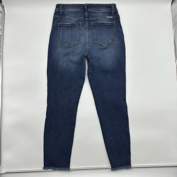 Kancan Karlee High Rise Ankle Skinny Size 11 / 29 Button Fly Stretch Denim Jeans - Picture 10 of 13